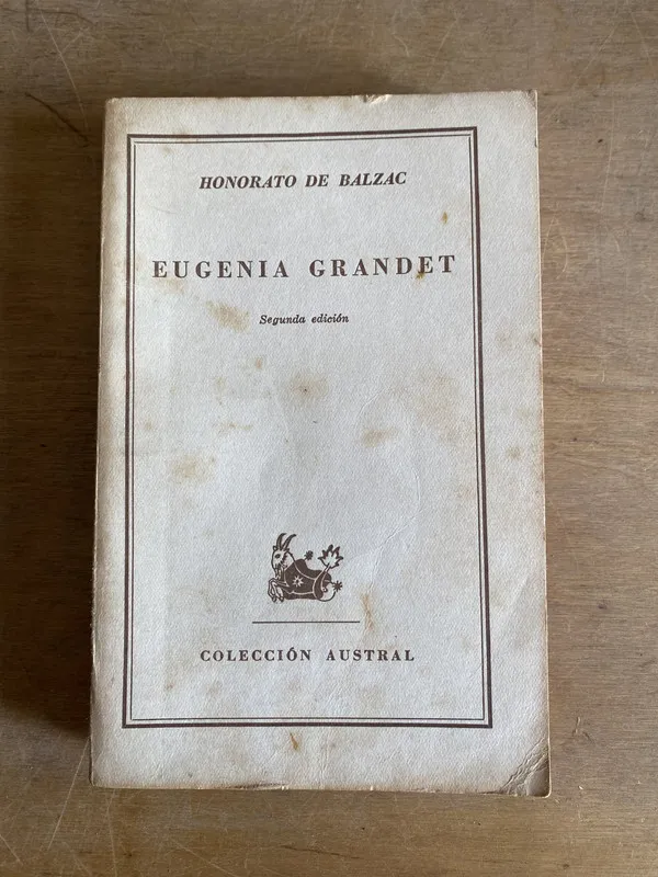 Tapa de Eugenia Grandet - De Balzac (2d7)