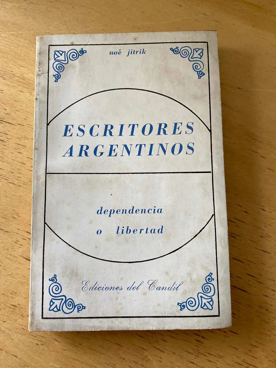 Escritores Argentinos - Jitrik, Noe (u1)