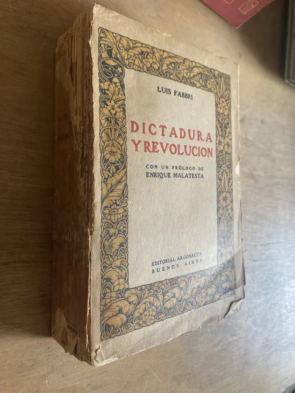 Dictadura y revolucion - Fabbri, Luis (3k7)