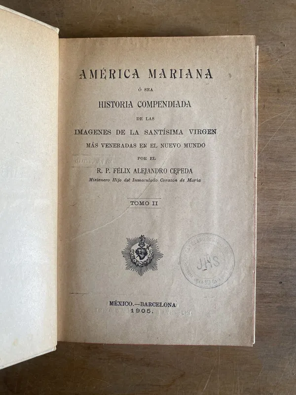 America Mariana - Cepeda, R. P. Felix Alejandro (3k7)