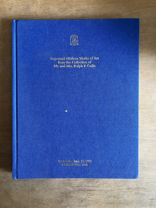 Important Modern Works of Art - Ralph E Colin (2n0)