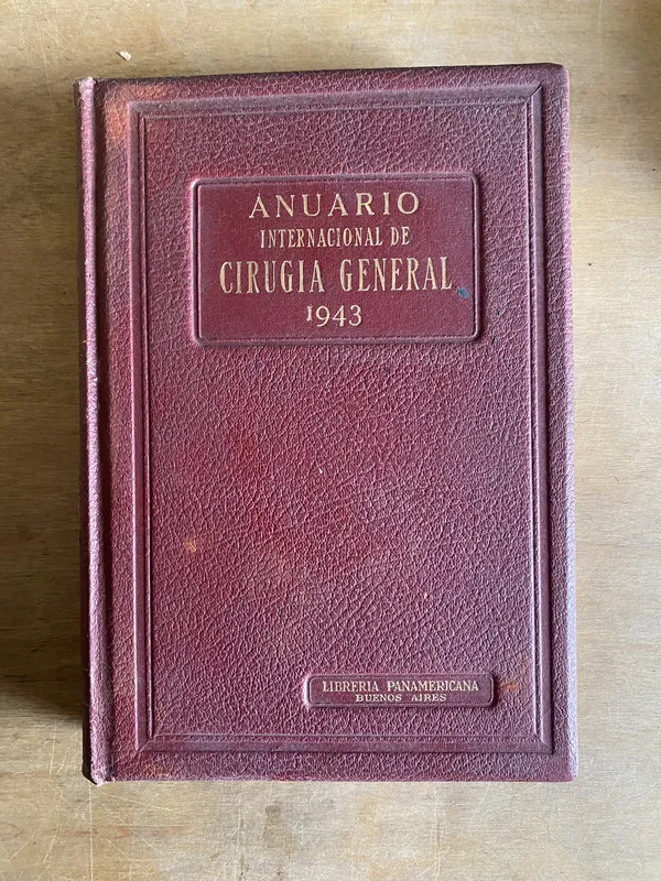 Anuario internacional de cirugia general 1943- Graham (2p8)