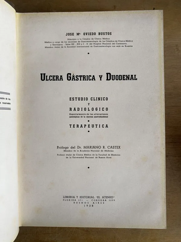 ulcera gastrica y duodenal - Oviedo Bustos, Jose M. (2o8)
