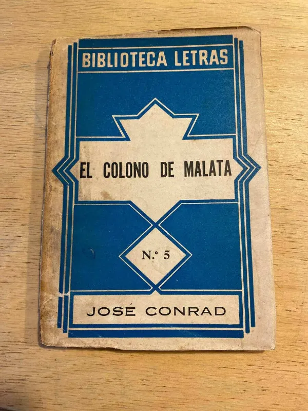 Tapa de El Colono De Malata - Conrad, Jose (v4)