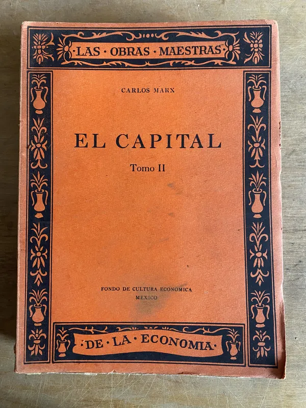 Tapa de El capital. Tomo II - Marx, Carlos (2c6)