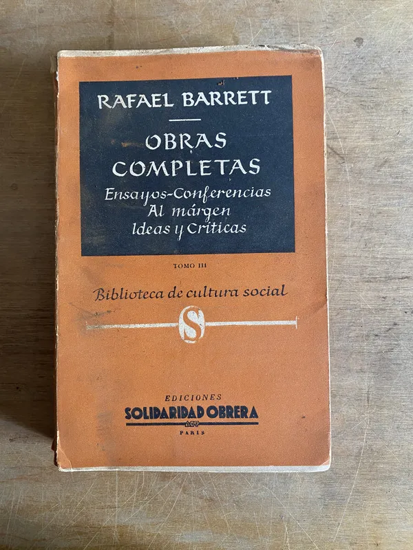 Obras completas - Barrett, Rafael (2c6)