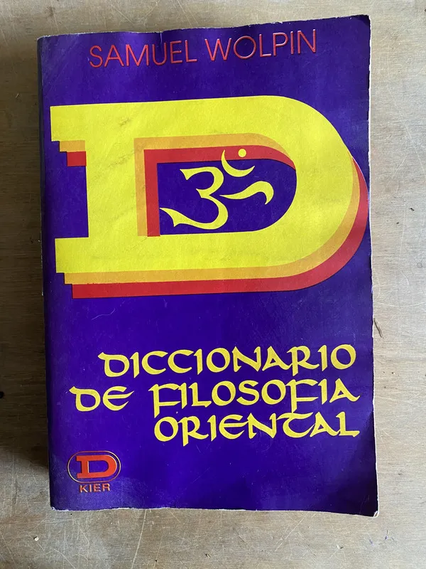 Tapa de Diccionario de filosofia oriental - Wolpin, Samuel (2c7)