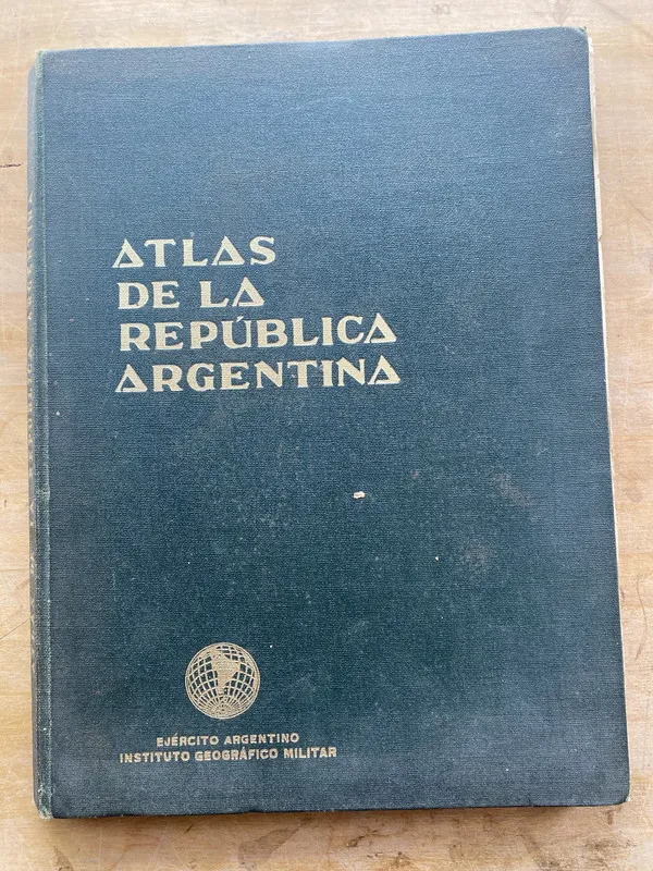 Atlas de la republica argentina - (j7)
