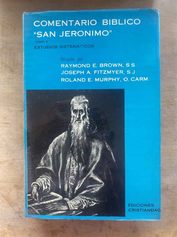 Comentario biblico San Jeronimo tomo V- Brown; Fitzmyer(p1)