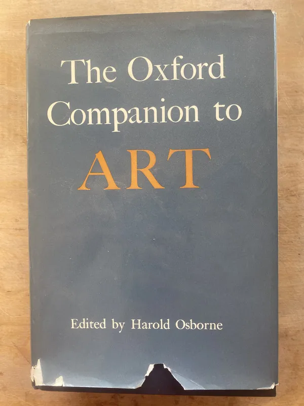The Oxford Companion to ART - Osborne, Harold (p1)