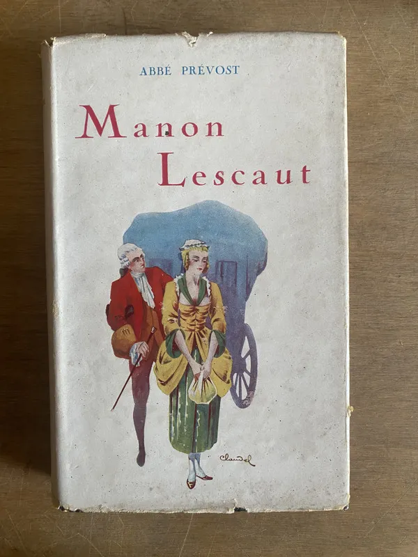 Tapa de Manon Lescaut - Prevost, Abbe (3g1)