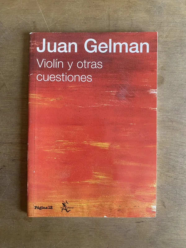 Violin y otras cuestiones - Gelman, Juan (3a8)