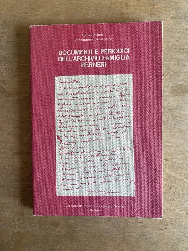 Tapa de Documenti e peridici dell'archivo f berneri- Pollastri (3a8
