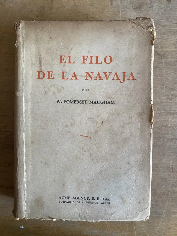 El filo de la navaja - Maugham, W. Somerset (3h3)