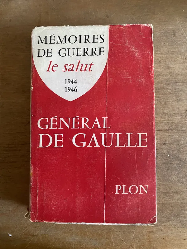 Tapa de Memoires de guerre - General de Gaulle (3h3)