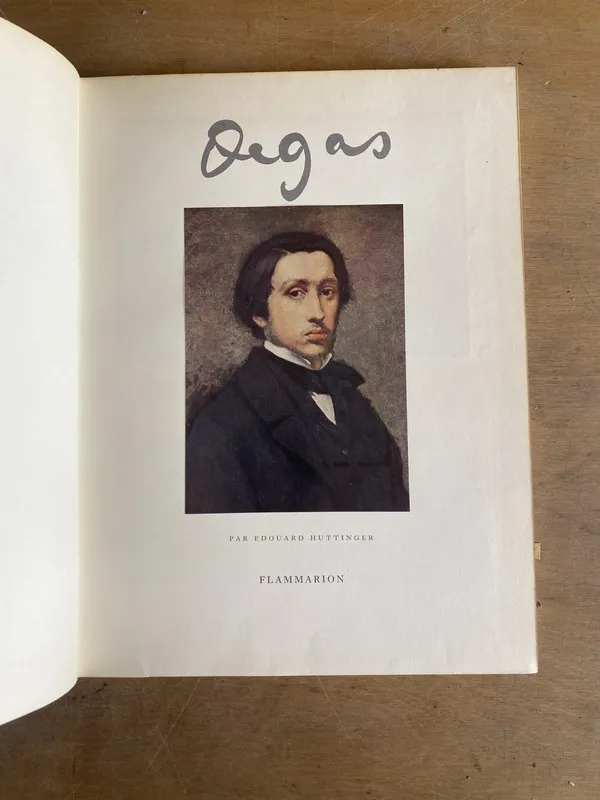 Tapa de Degas - Huttinger, Edouard (2j0)