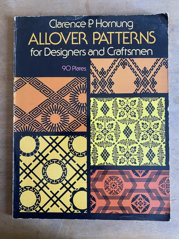 Tapa de Allover patterns for designers and craftsmen - Hornung (2j0