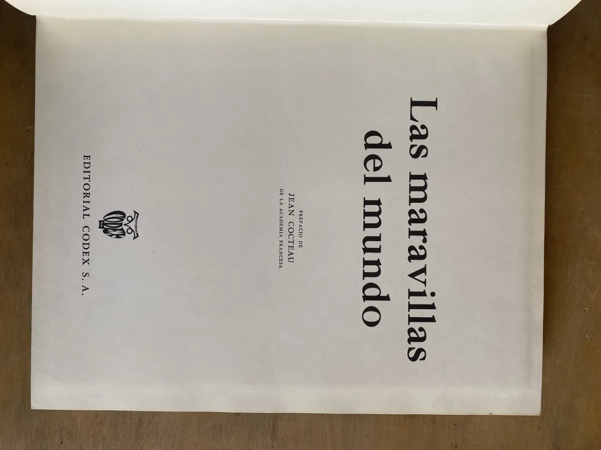 Las maravillas del mundo - Cocteau, Jean (2j0)