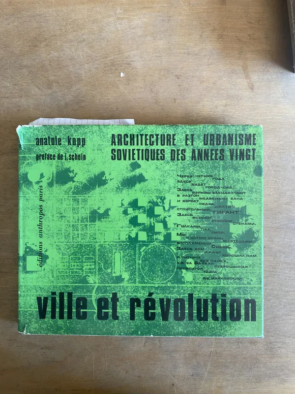 Ville et revolution - Kopp, Anatole (2i0)