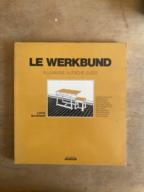 Le werkbund - Burckhardt, Lucius (2i0)
