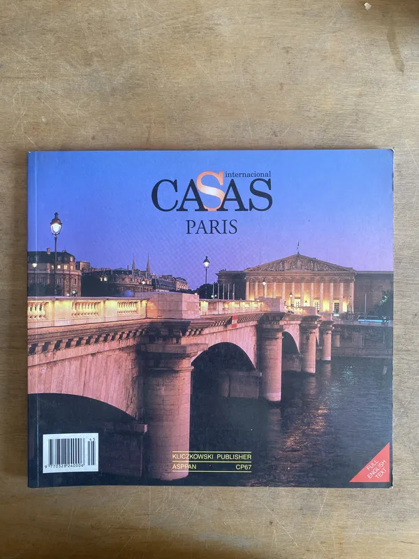 Tapa de Internacional Casas Paris - (2i0)