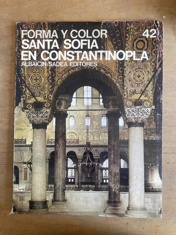 Tapa de Forma y color. Santa Sofia en Constantinopla (2i0)