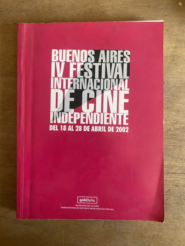 Tapa de Buenos Aires IV festival inter. De cine independiente (2i0)