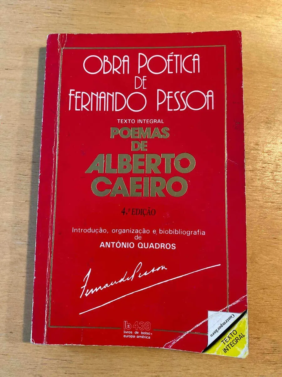 Obra Poetica De Fernando Pessoa Poemas De Alberto Caeiro (c3