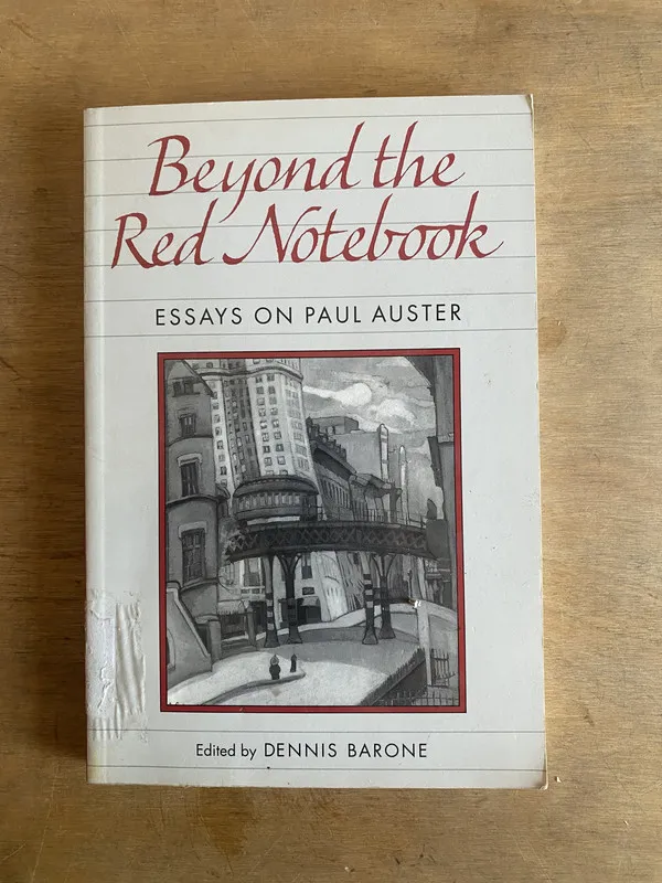 Beyond the red notebook - Auster, Paul (3f1)