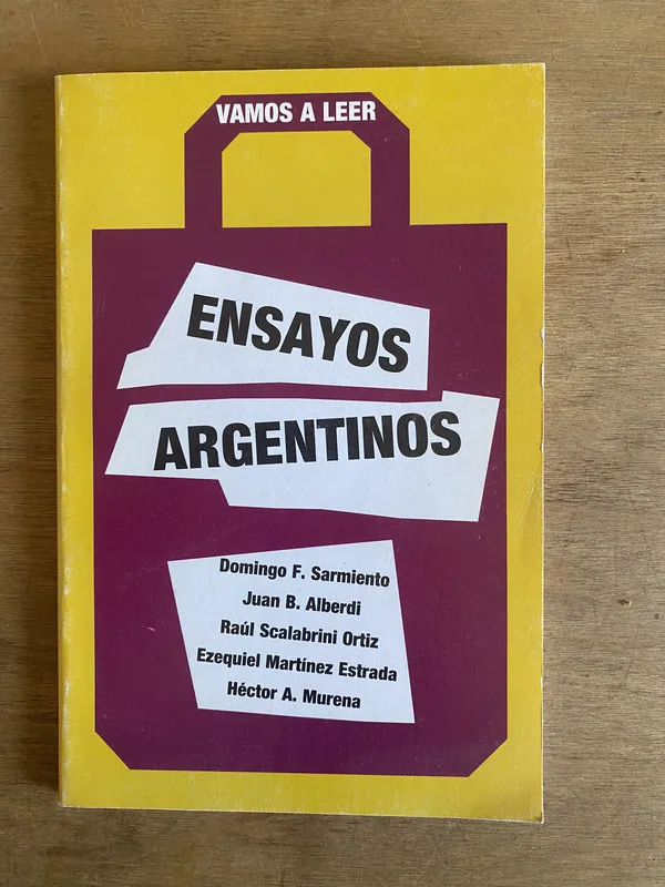 Ensayos argentinos - Sarmiento; Alberdi (3f1)