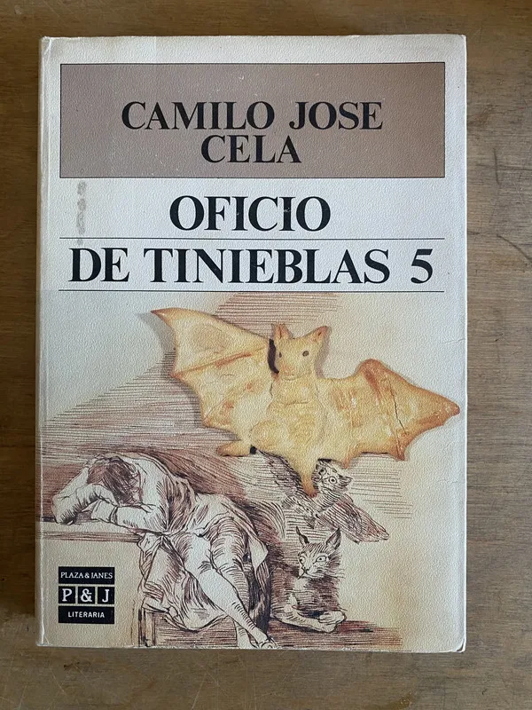 Tapa de Oficio de tinieblas 5 - Cela, Camilo Jose (3k5)