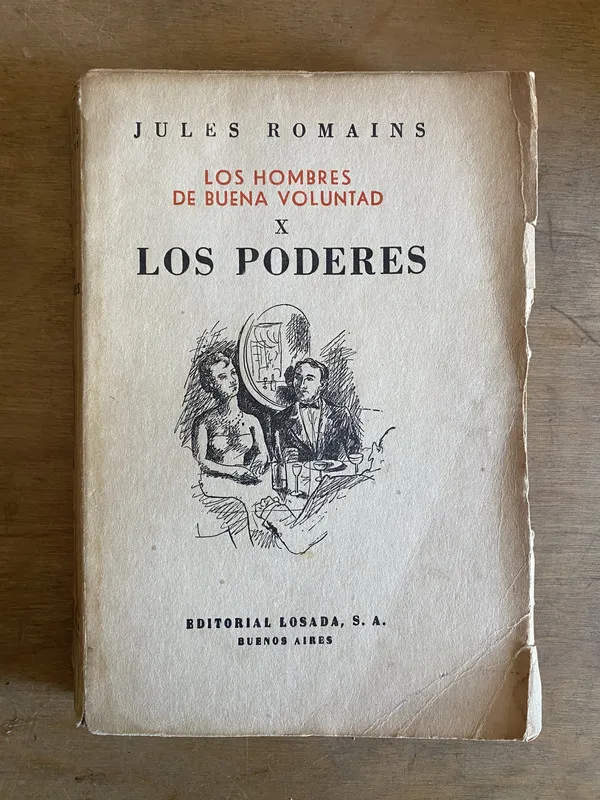 Tapa de Los poderes - Romains, Jules (3k5)