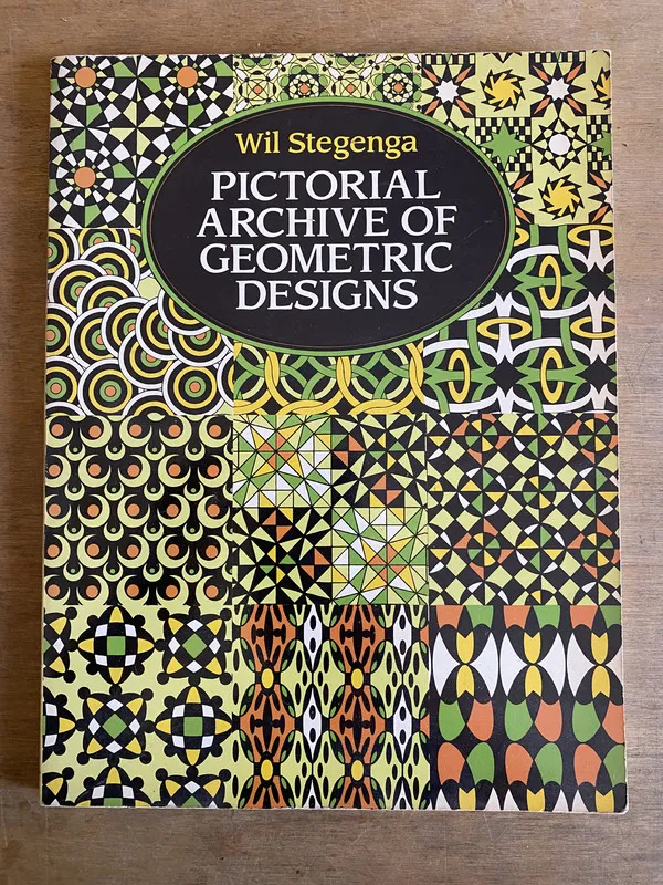 Tapa de Pictorial archive of geometric designs - Stegenga, Wil (2to
