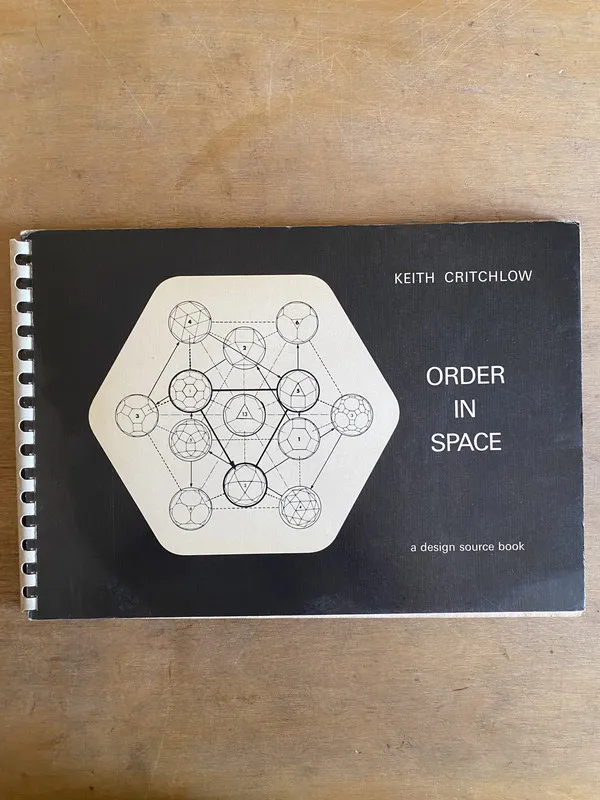 Tapa de Order in space - Critchlow, Keith (2to)