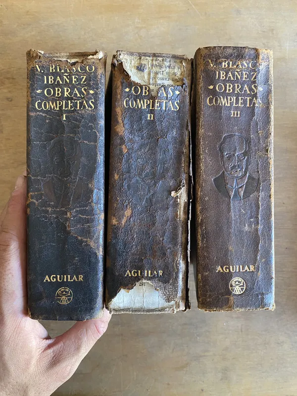 Tapa de Obras completas - Ibañez, V. Blasco (2c4)