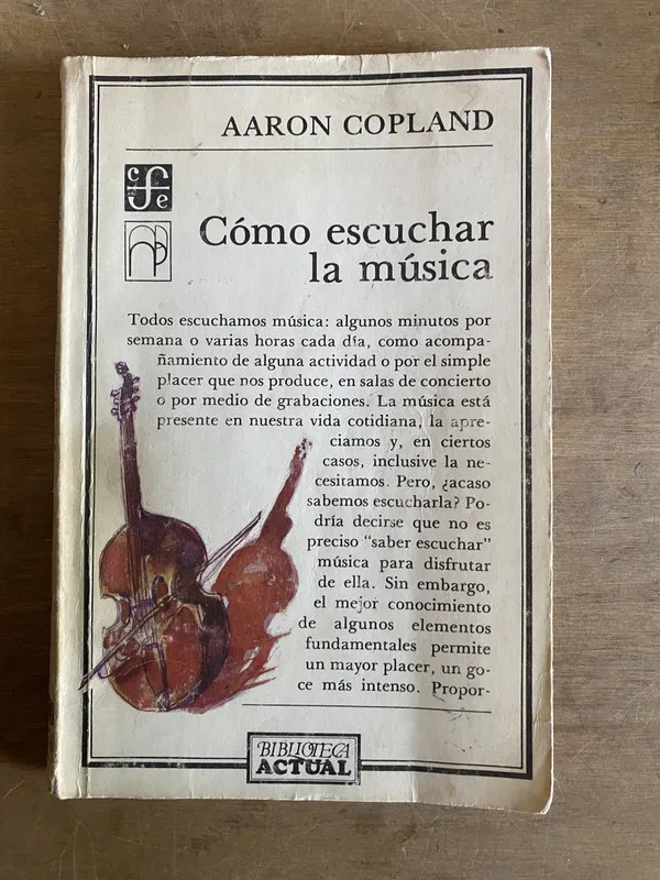 Como escuchar la musica - Copland, Aaron (2f5)