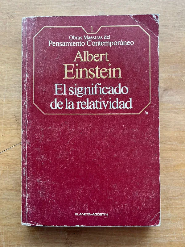 El significado de la relatividad - Einstein, Albert (j6)