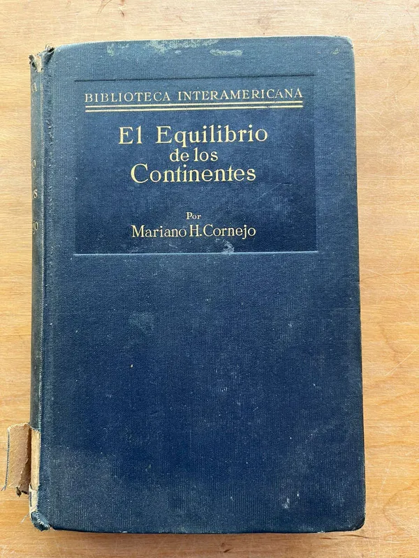 El equilibrio de los continentes - Cornejo, Mariano H. (j6)