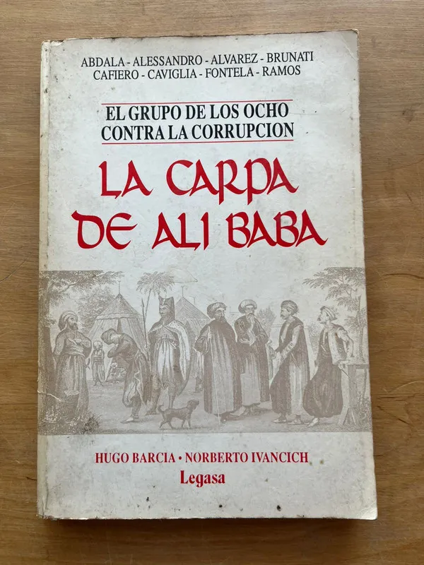 Tapa de La carpa de Ali Baba - Barcia, H; Ivancich, N (j6)