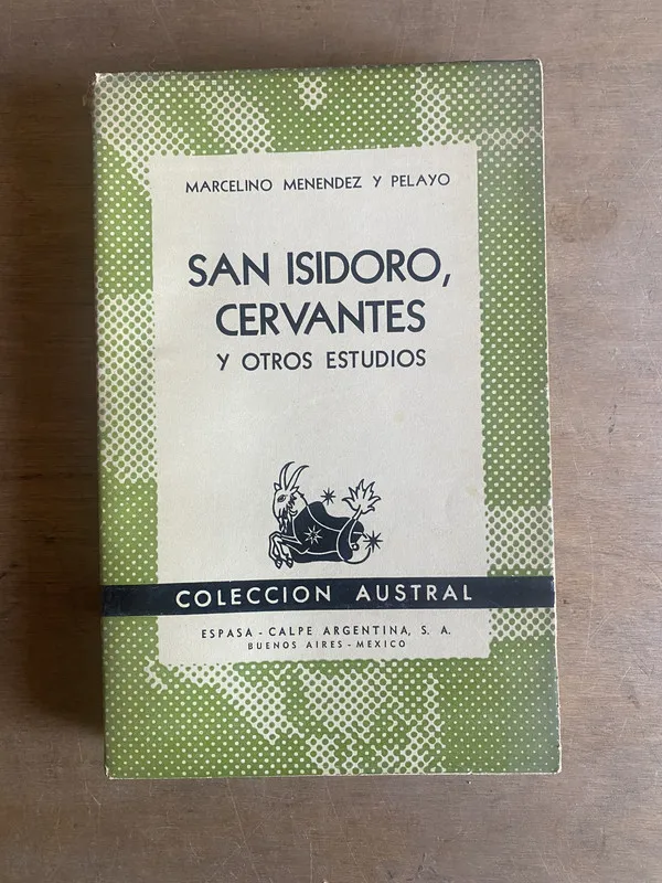 San Isidoro, Cervantes y otros - Menendez y Pelayo (3k4)