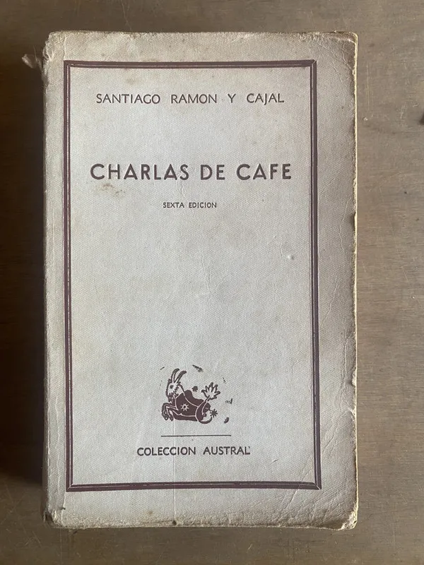 Charlas de cafe - Ramon y Cajal, Santiago (3k4)