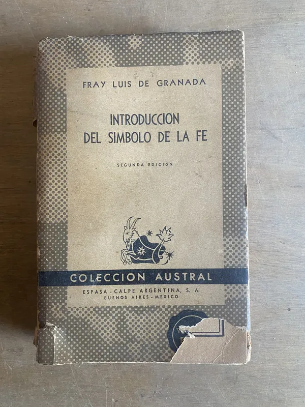 Introduccion del simbolo de la fe - De granada (3k4)