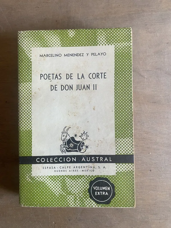 Poetas de la corte de Don Juan II - Menendez y Pelayo (3k4)