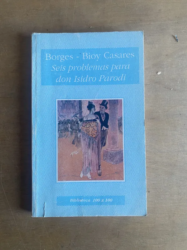 Tapa de Seis problemas para don Isidro - Borges; Casares (3k4)