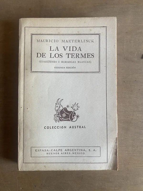 La vida de los termes - Maeterlinck, Mauricio (3k4)