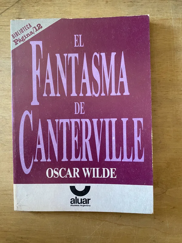 Tapa de El fantasma de Canterville - Wilde, Oscar (2cf)