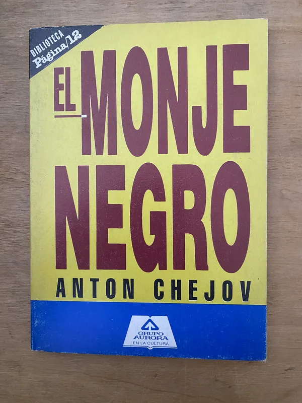 Tapa de El monje negro - Chejov, Anton (2cf)
