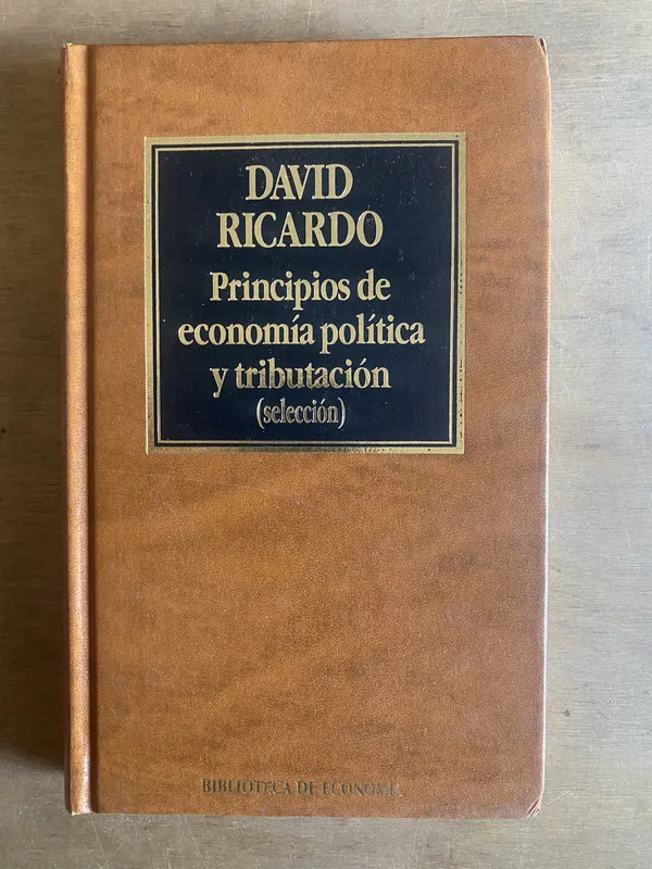 Principios de economia politica y - Ricardo (2cf)