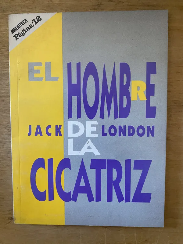 Tapa de El hombre de la cicatriz - London, Jack (2cf)