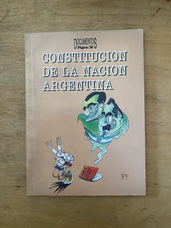 Constitucion de la nacion argentina - (2cf)